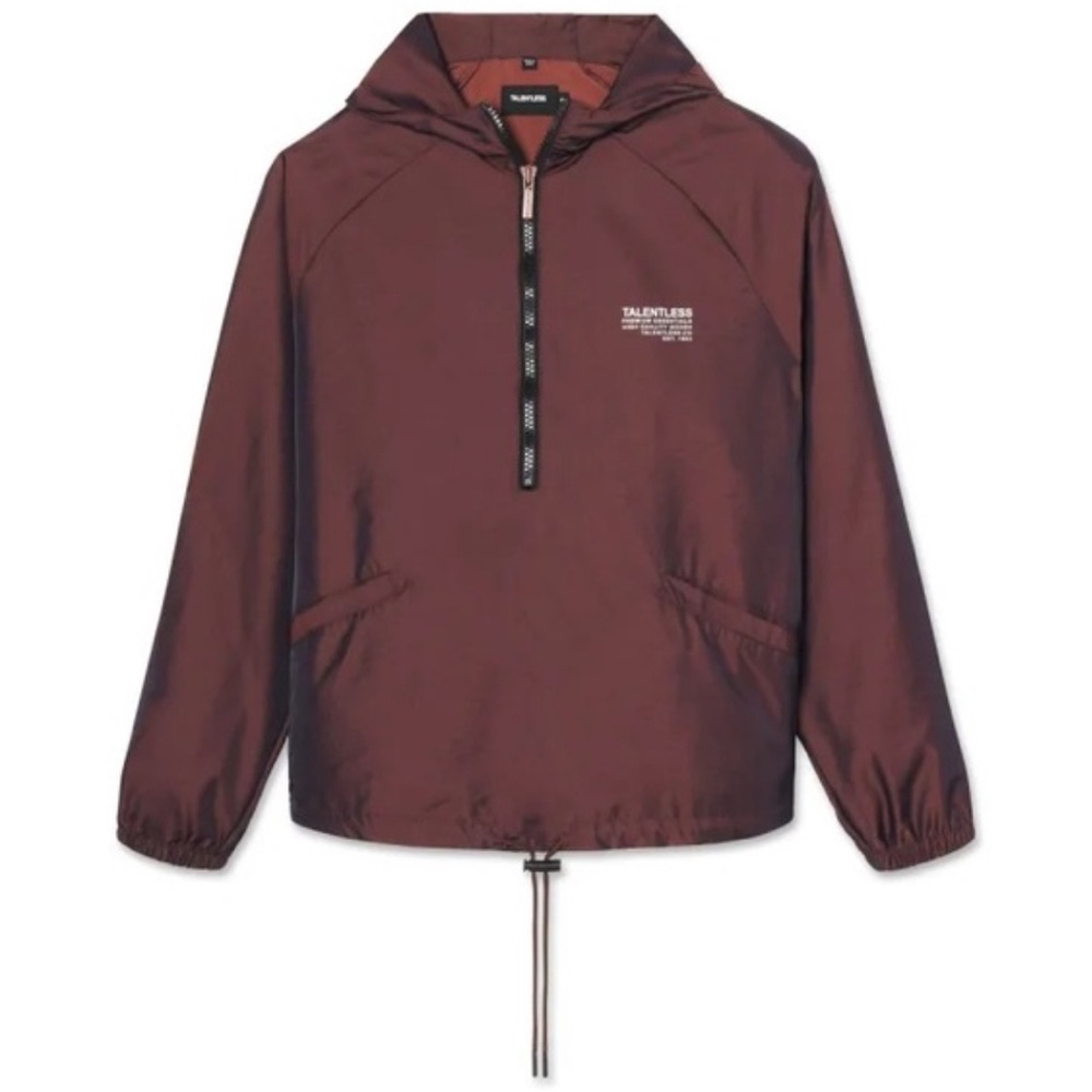 Unisex Talentless Hooded Windbreaker Track Jacket